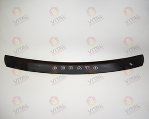 Дефлектор для капота (отбойник) KIA CERATO III (2016-2018; рестайлинг) «VIP-TUNING»