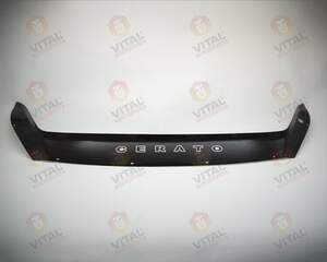 Дефлектор для капота (отбойник) KIA CERATO IV (2018-) «VIP-TUNING»