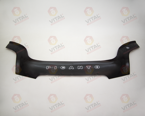 Дефлектор для капота (отбойник) KIA PICANTO (2004-2007) «VIP-TUNING»