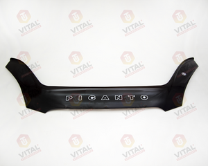Дефлектор для капота (отбойник) KIA PICANTO (2007-2011) «VIP-TUNING»