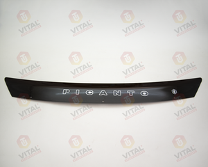 Дефлектор для капота (отбойник) KIA PICANTO IV (2017-) «VIP-TUNING»