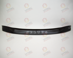 Дефлектор для капота (отбойник) KIA SELTOS (2020-) 5дв. хэтчбек «VIP-TUNING»