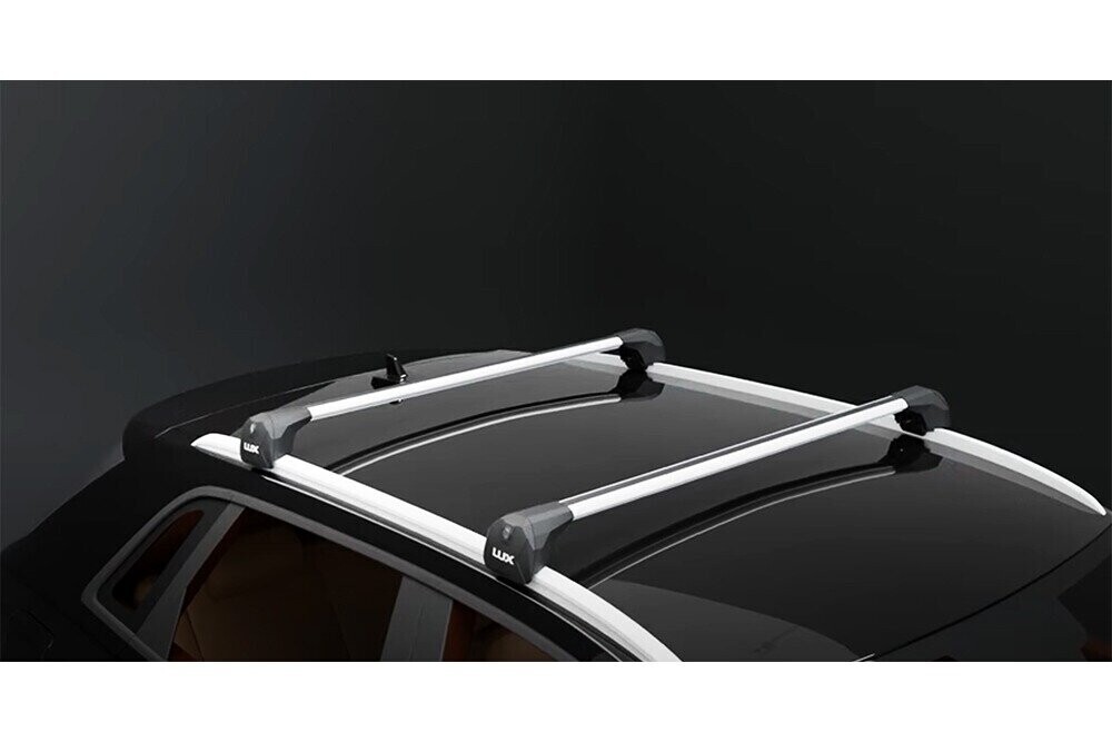 Багажные поперечины СКАУТ (Scout) для BMW 5 (F11) Kombi 5дв 2010-2016 на интегрированные рейлинги 85кг нагрузка