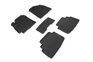 Коврики резиновые KIA Seltos 2019-н.в. с высоким бортом «Seintex»