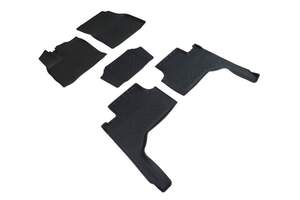 Коврики резиновые Toyota Land Cruiser 300 2021-н.в. с высоким бортом «Seintex»