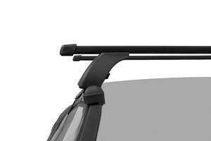 Багажник на гладкую крышу для TOYOTA C-HR (2016-н.в.)  1,1м поперечины прямоуг. в пластике