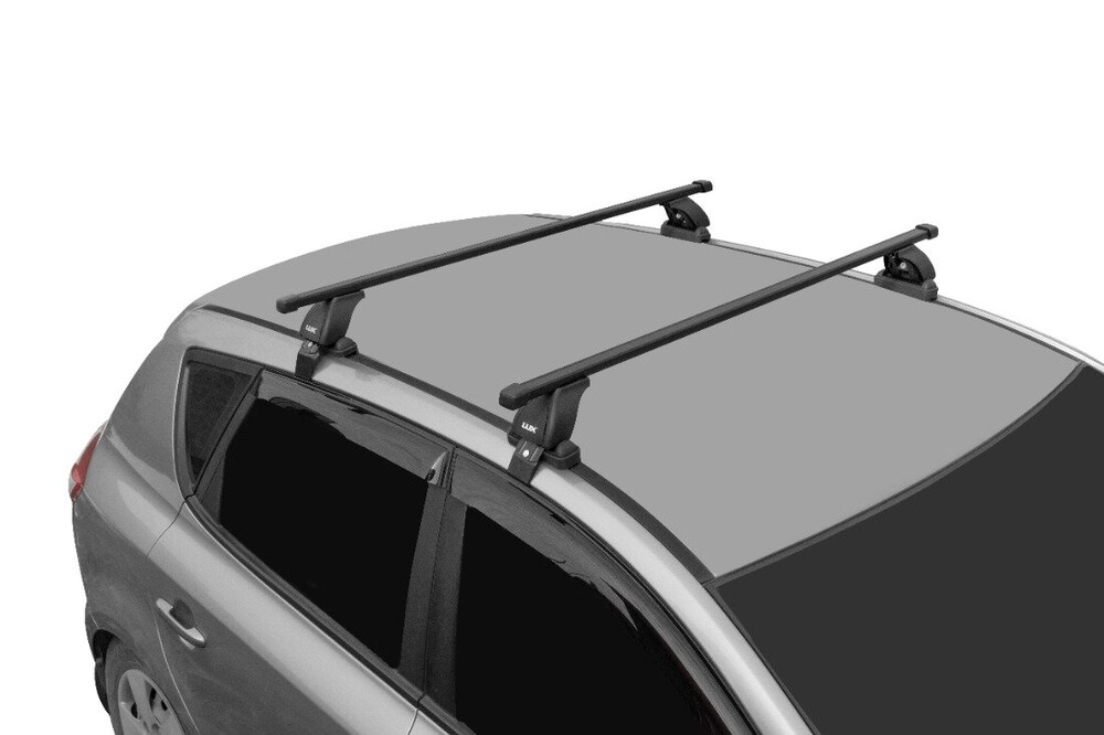 Багажник на гладкую крышу для TOYOTA C-HR (2016-н.в.)  1,1м поперечины прямоуг. в пластике