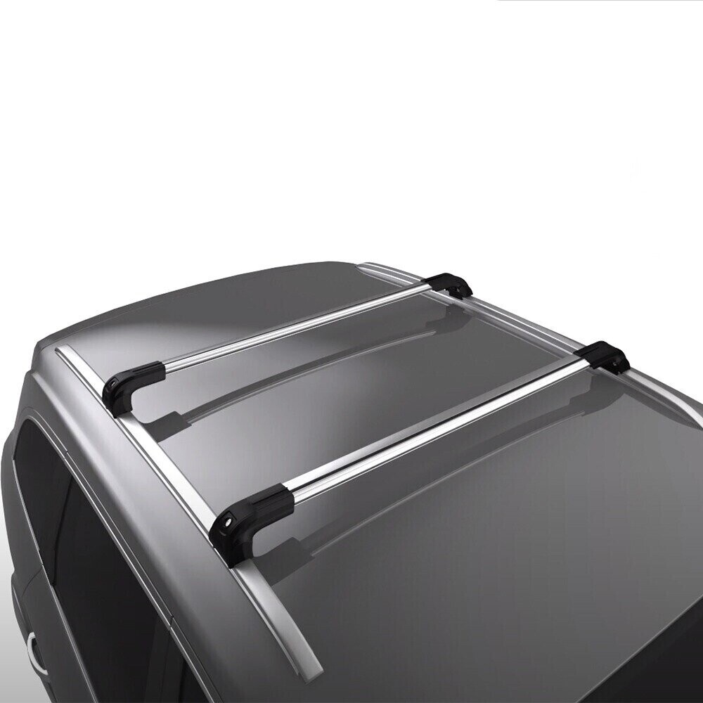 Багажные поперечины Strong Crossbar на интегриров.рейлинги EXEED VX (2020-н.в.)с замком, серебристые Багажные поперечины Strong Crossbar на интегриров.рейлинги EXEED VX (2020-н.в.)с замком, серебристые