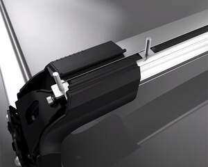 Багажные поперечины Strong Crossbar на интегриров.рейлинги FIAT Panda Hatchback, 4x4 SUV 5дв 2012-2018 с замком, серебристые