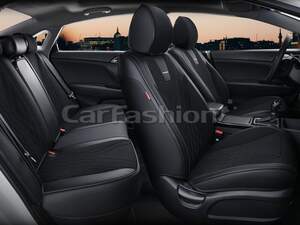 Комплект каркасных чехлов 5D «FOREST PLUS» черный/черный/серый 27280