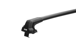 Багажные поперечины «LUX CITY» для Kia Optima IV седан 2016-н.в. крепление за дверные проемы. Черные
