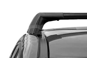 Багажные поперечины «LUX CITY» для Mazda CX-9 I внедорож-ник 2008-2015 крепление в шт.места на крыше. Черные