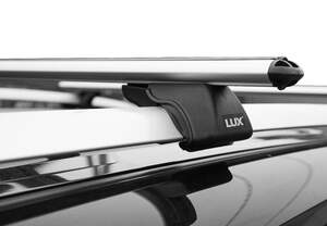 Багажник на рейлинги «LUX КЛАССИК» с дугами 1,2м аэро-классик (53мм) CHANGAN CS35 (2013-н.в.)