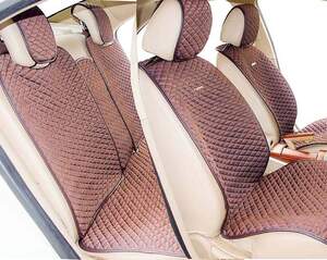 Комплект Накидок «PALERMO PLUS» серый/синий 21768