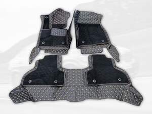 Ковры 5D Модельные «Toyota Land Cruiser Prado 150 LEXUS GX 470 5 мест с 2017 огнетушитель» черный/б 70329