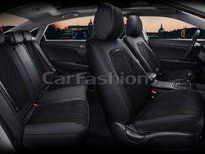 Комплект каркасных чехлов 5D «GOTHIC PLUS» черный/черный/черный 27289