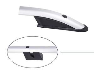 Рейлинги продольные CROWN для HONDA CR-V IV (2012-2016), серебристые