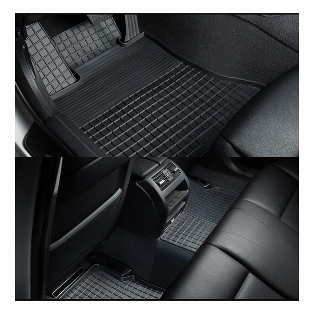 Коврики резиновые с рисунком «Сетка» JAC N 120 (комплект) Коврики резиновые с рисунком «Сетка» JAC N 120 (комплект)