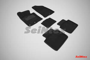 Коврики в салон текстильные SeiNtex 3D KIA Optima III (2010-2015) черные