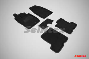 Коврики в салон текстильные SeiNtex 3D LADA X-Ray (2016-н.в) черные