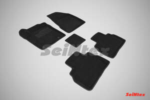 Коврики в салон текстильные SeiNtex 3D NISSAN MURANO III (2016-н.в) черные