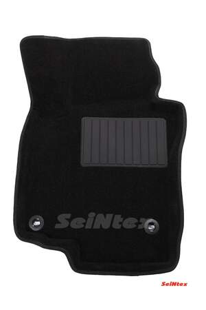 Коврики в салон текстильные SeiNtex 3D SEAT Leon II (2005-2012) черные