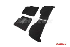 Коврики в салон текстильные SeiNtex 3D TOYOTA LAND CRUISER 200 (2007-2012) черные
