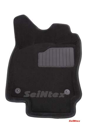 Коврики в салон текстильные SeiNtex 3D VOLKSWAGEN GOLF VII (2012-н.в) черные