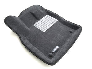 Коврики в салон текстильные Euromat 3D Business SKODA Kodiaq (2017-) серые (EMC3D)1