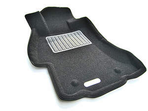 Коврики в салон текстильные Euromat 3D Business SUBARU XV (2012-2018), черные (5 шт.)