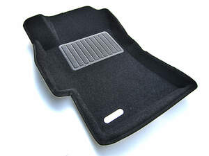 Коврики в салон текстильные Euromat 3D Business SUBARU Impreza III, IV (2008-2018), черные (5 шт.)