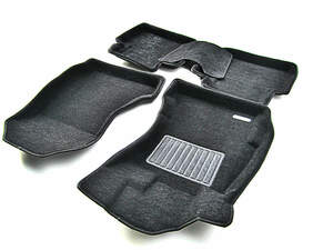 Коврики в салон текстильные Euromat 3D Business SUBARU Forester (2012-2018), черные (5 шт.)