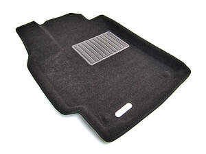 Коврики в салон текстильные Euromat 3D Business TOYOTA Camry VI, VII (2006-2018), черные (3 шт.)