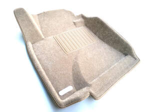 Коврики в салон текстильные Euromat 3D Business TOYOTA Land Cryiser 200 (2007-2012), бежевые (3 шт.)