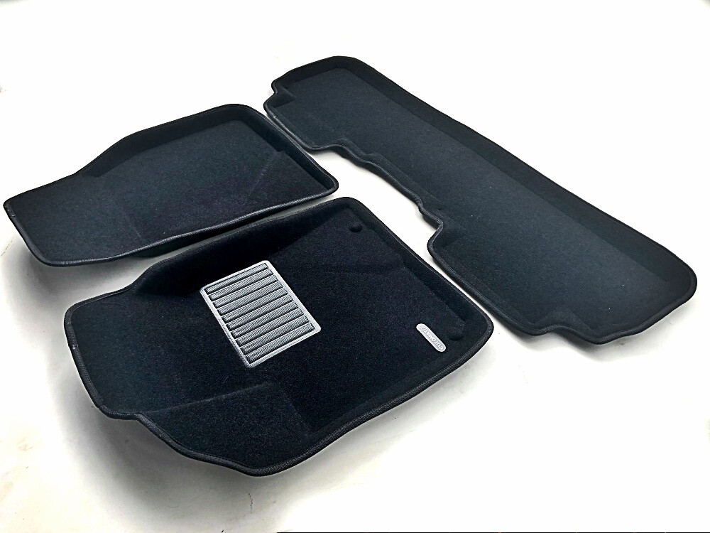 Коврики в салон текстильные Euromat 3D Business TOYOTA Highlander (3 2014-2019), черные (3 шт.) Коврики в салон текстильные Euromat 3D Business TOYOTA Highlander (3 2014-2019), черные (3 шт.)