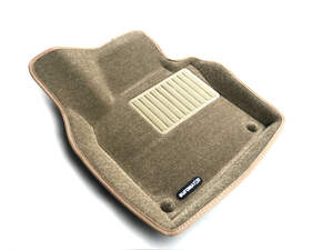 Коврики в салон текстильные Euromat 3D Business для VOLKSWAGEN Tiguan (2008-2015) бежевые