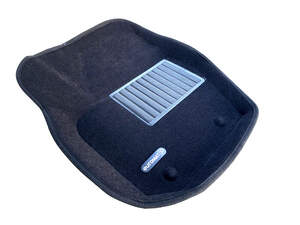 Коврики в салон текстильные Euromat 3D Business VOLVO S 60 (2010-2018), черные (5 шт.)