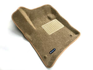 Коврики в салон текстильные Euromat 3D Business PORSCHE Volkswagen Touareg (2010-2018), бежевые (5 шт.)