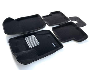 Коврики в салон текстильные Euromat 3D Business RENAULT Duster (2011-2014), черные (5 шт.)