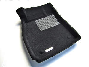 Коврики в салон текстильные Euromat 3D Business CHEVROLET Malibu (2012-2017), черные (5 шт.)