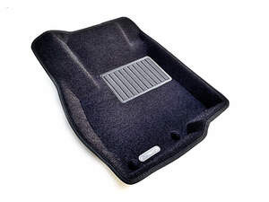 Коврики в салон текстильные Euromat 3D Business MITSUBISHI ASX (2010-н.в.), черные (5 шт.)