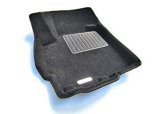 Коврики в салон текстильные Euromat 3D Business Peugeot 4007 (2007-2018), черные (5 шт.)