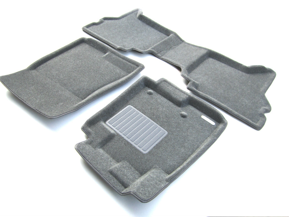 Коврики в салон текстильные Euromat 3D Business MITSUBISHI Pajero IV (2006-2018), серые (3 шт.) Коврики в салон текстильные Euromat 3D Business MITSUBISHI Pajero IV (2006-2018), серые (3 шт.)