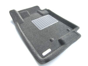 Коврики в салон текстильные Euromat 3D Business MITSUBISHI Pajero IV (2006-2018), серые (3 шт.)