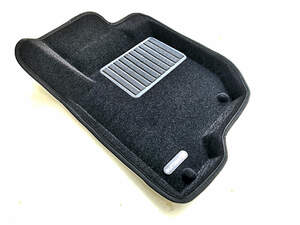 Коврики в салон текстильные Euromat 3D Business MITSUBISHI Pajero Sport (2016-2018), черные (5 шт.)