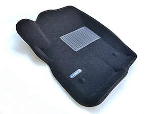 Коврики в салон текстильные Euromat 3D Business NISSAN Pathfinder (2004-2013), черные (5 шт.)