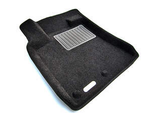 Коврики в салон текстильные Euromat 3D Business NISSAN Qashqai (2007-2013), черные (5 шт.)