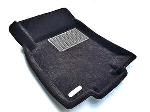 Коврики в салон текстильные Euromat 3D Business NISSAN Qashqai (2014-2018), черные (5 шт.)