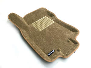 Коврики в салон текстильные Euromat 3D Business NISSAN X-Trail Т32 (2015-2018), бежевые (5 шт.)