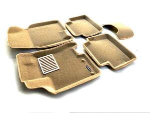 Коврики в салон текстильные Euromat 3D Lux NISSAN Qashqai (2007-2013) бежевые